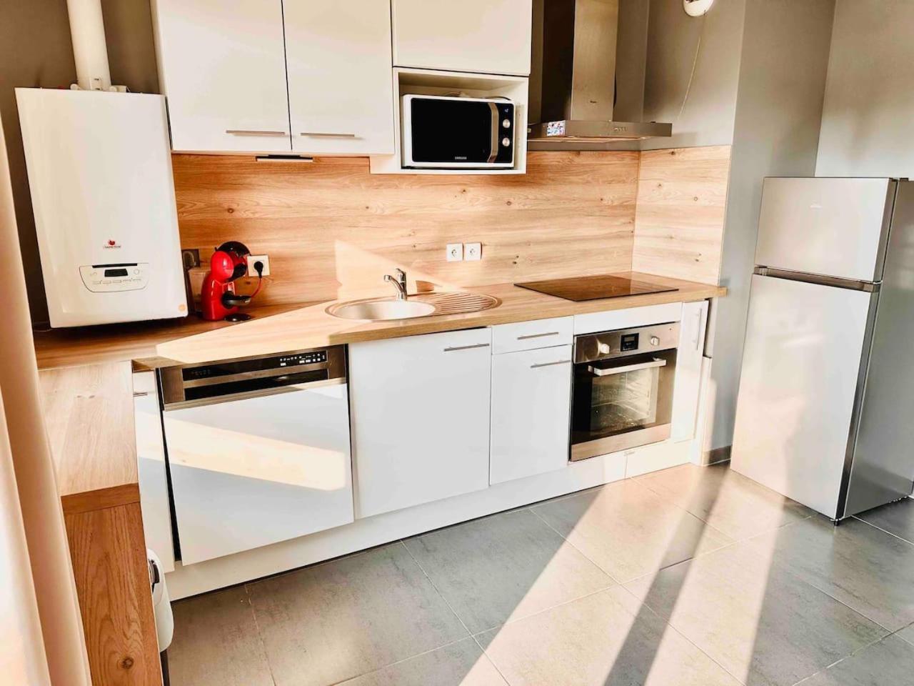 Btobed - Location Professionnelle - Appartement 4 Personnes Parking Gratuit - Proche Parc Des Expositions Et Aeroport Cdg Villepinte  Eksteriør billede
